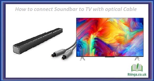 How to connect Soundbar to TV with optical Cable