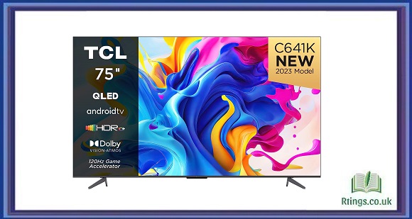 TCL 75C641K 75 inch QLED Television