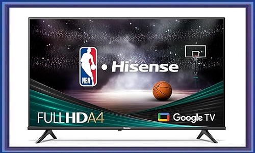 Hisense 43-Inch Class A4 Series FHD 1080p Google Smart TV