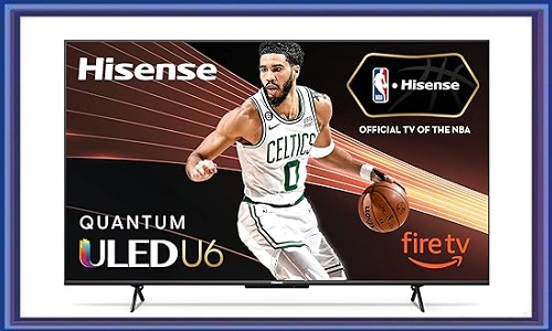 Hisense 58-Inch Class U6HF Series ULED 4K UHD Smart Fire TV
