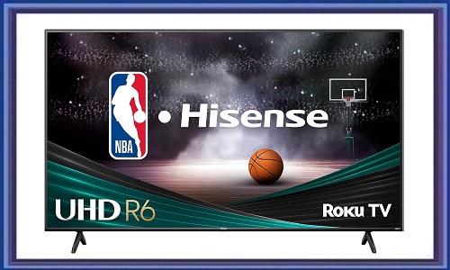 Hisense 65-Inch Class R6 Series 4K UHD Smart Roku TV